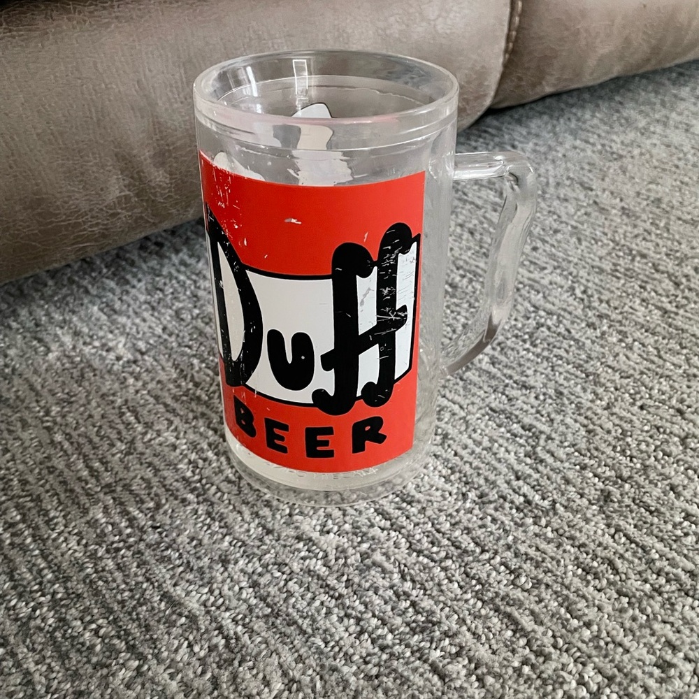The Simpsons Duff Tankard Mug Beer Homer